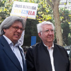 Embajador Gerbasi en la Toma de Venezuela en Madrid
