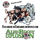 Corsarios - Programa del 19 de marzo de 2017: Entrevista ALIEN ROCKIN´EXPLOSION