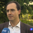 Entrevista a VEscudero en el Telediario de la 1 de RTVE