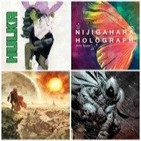 Visión Friki Podcast 11 - Comiqueando (Hulka, Noé, Nijigahara Holograph, Caballero Luna)