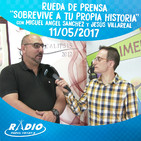 Rueda de Prensa ''Sobrevive a tu Propia Historia'' con Miguel Angel Sanchez y Jesús Villareal