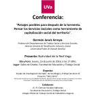 Conferencia Profesor Germán Jaraíz (UPO) Trabajo Social UVa